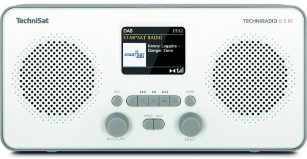 Technisat TECHNIRADIO 6 S IR weiß/grau DAB+ Internetradio