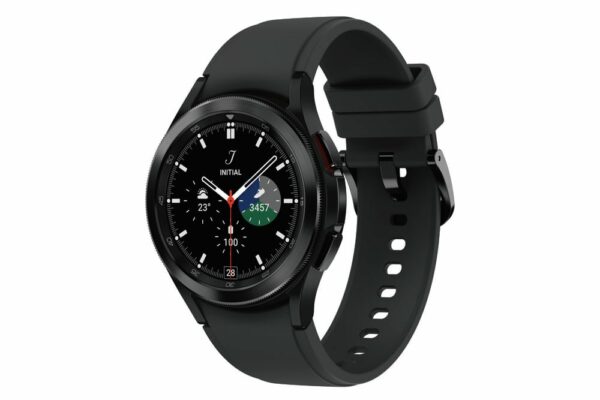 Samsung Galaxy Watch4 Classic Edelstahlgehäuse Bluetooth 42mm Black Smartwatch