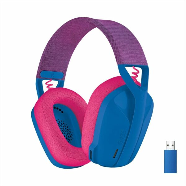 Logitech G435 LIGHTSPEED blau Gaming-Headset
