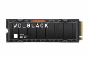 WD (Western Digital) BLACK SN850 NVMe SSD 1 TB mit Kühlkörper Interne SSD-Festplatte