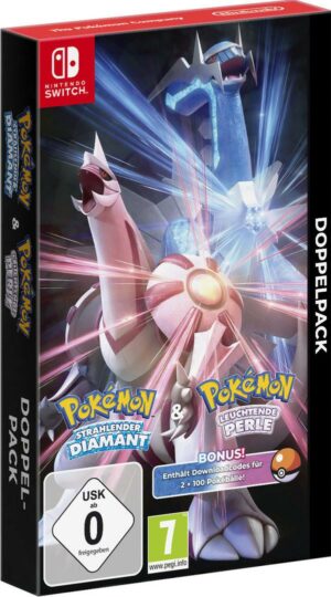 Nintendo Pokémon - Strahlender Diamant + Leuchtende Perle Nintendo Switch-Spiel