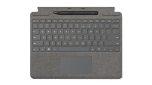 Microsoft Pro Signature Keyboard mit Slim Pen 2 Platin Tablet-Tastatur