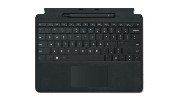 Microsoft Pro Signature Keyboard mit Slim Pen 2 Schwarz Tablet-Tastatur