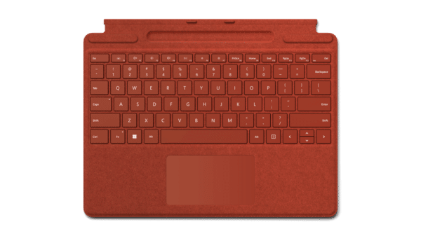 Microsoft Surface Pro Signature Keyboard Mohnrot Tablet-Tastatur