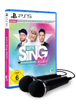 Let's Sing 2022 mit deutschen Hits PS5-Spiel