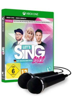 Let's Sing 2022 mit deutschen Hits + 2 Mikros - Xbox Series X/Xbox One