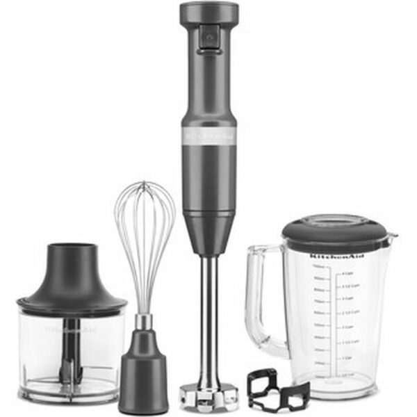 KitchenAid Stabmixer-Set 5KHBV83EDG DUNKELGRAU