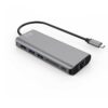 DINIC USB 3.1 Typ-C Multifunktions-HUB space grau