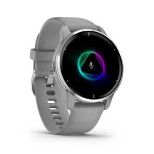 Garmin VENU 2 PLUS Hellgrau/Silber Smartwatch