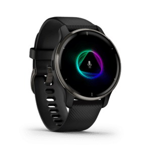 Garmin VENU 2 PLUS Schwarz/Schiefergau Smartwatch