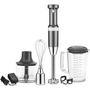 KitchenAid Stabmixer-Set 5KHBBV83EMS Medaillon Silber