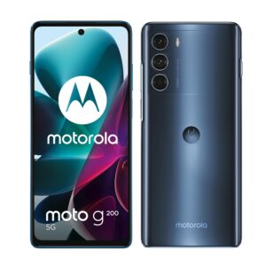 Motorola moto G200 5G 8GB + 128GB Stellar Blue Smartphone