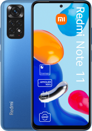 Xiaomi Redmi Note 11 4GB+128GB Twilight Blue Smartphone