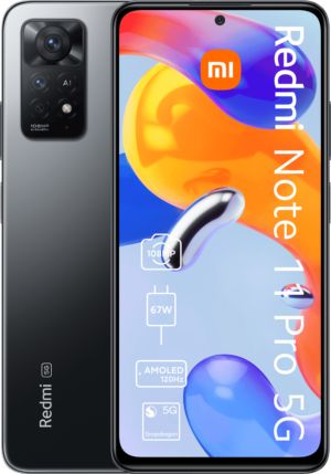 Xiaomi Redmi Note 11 Pro 5G 6GB+128GB Graphite Gray Smartphone