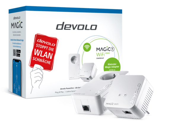 Devolo Magic 1 WiFi mini Starter Kit Powerline