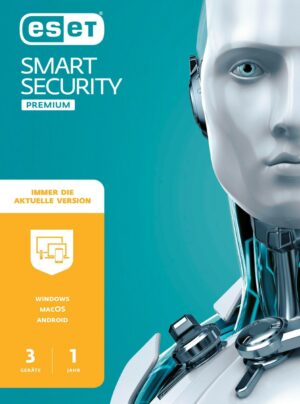Eset Smart Security Premium 3 Geräte / 1 Jahr Sicherheitssoftware