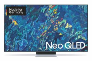 Samsung GQ55QN95BATXZG Neo QLED TV  inkl. Samsung HW-Q64B (2022) schwarz Soundbar mit Subwoofer (3.1-Kanal)