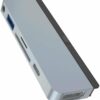 Hyper 6-in-1 iPad Pro USB-C Hub silber
