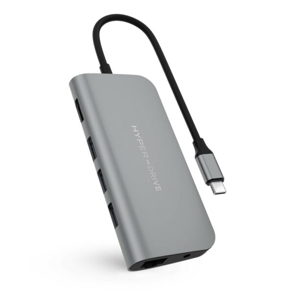 Hyper HyperDrive Power 9-in-1 USB-C Hub grau