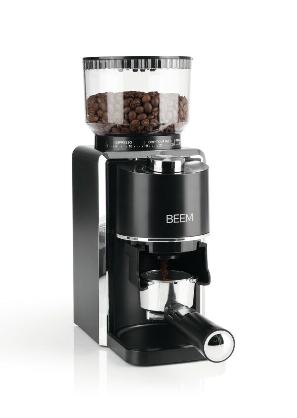 BEEM 03031 GRIND-Perfect Kaffeemühle Edelstahl/schwarz