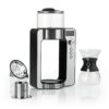 BEEM 03597 Pour Over Kaffeemaschine mit Kaffeewaage Edelstahl/schwarz