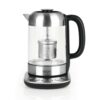BEEM 07919 Teatime II Wasserkocher mit Teefilter Edelstahl/schwarz