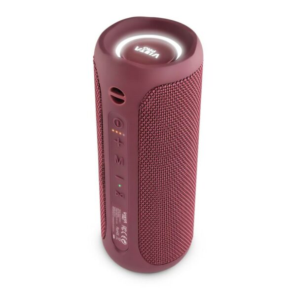 Vieta Pro #Dance Bluetooth 25W rot Mobiler Lautsprecher