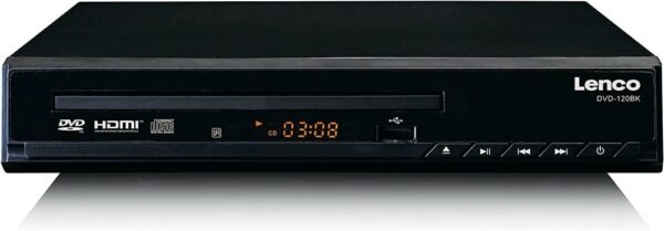 Lenco DVD-120BK DVD-Player