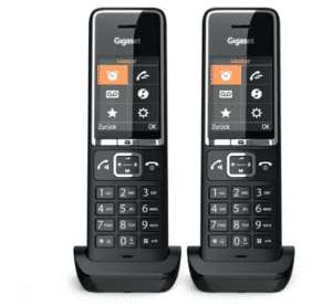 Gigaset COMFORT 550HX Duo schwarz Schnurloses-Telefon