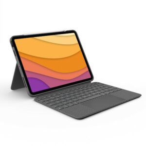 Logitech Combo Touch für iPad Air 4 & 5 Generation grau Tablet-Tastatur