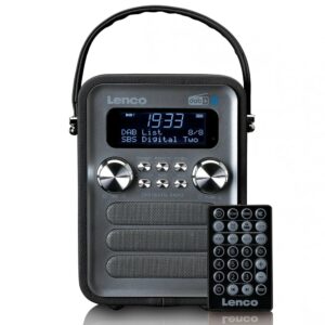 Lenco PDR-051BKSI-DAB+FM Radio schwarz DAB+ Radio
