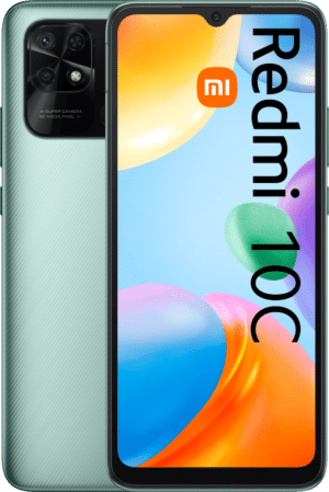 Xiaomi Redmi 10C 4GB + 128GB Mint Green Smartphone