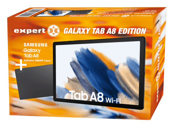 Samsung Galaxy Tab A8 WiFi 32GB dark gray inklusive SMAPP Cover Tablet-Hülle