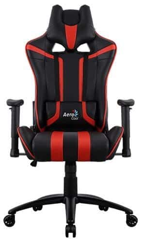 AeroCool Gaming-Stuhl AC120 AIR schwarz/red