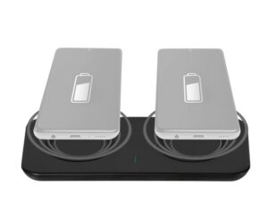 Vivanco Dual Wireless Fast Charger