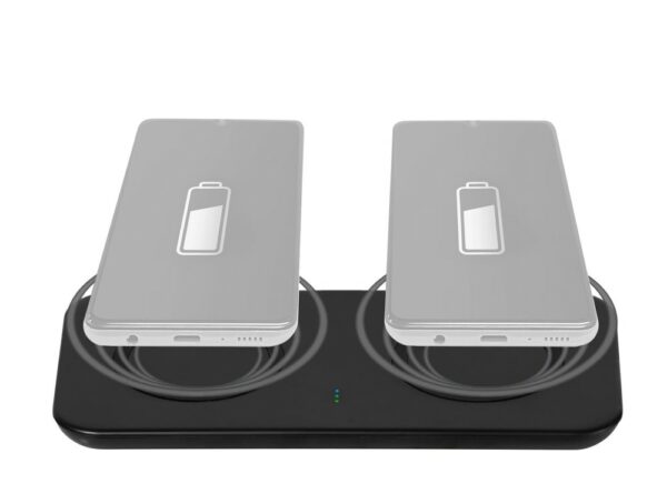 Vivanco Dual Wireless Fast Charger