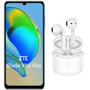 Zte Blade V40 Vita 4GB+128GB Zeus Black inklusive ZTE Buds Smartphone