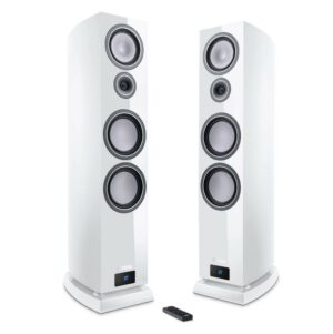 Canton Wireless Aktiv-Lautsprecher Smart Vento 9 S2 weiß high gloss Set