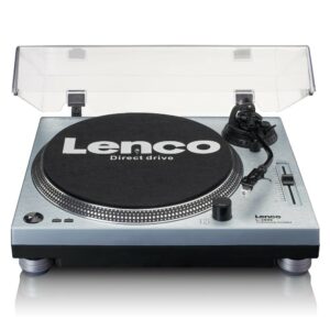 Lenco L-3809 Metallic-Blau Plattenspieler