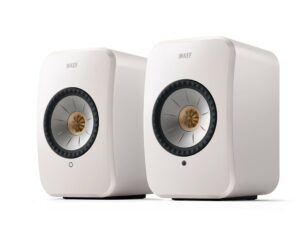 KEF LSX II Mineral White WLAN HiFi Lautsprecher