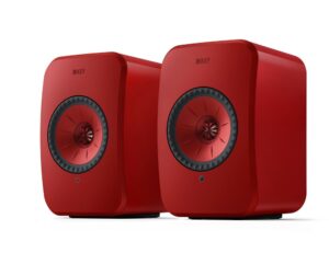 KEF LSX II Lava Red WLAN HiFi Lautsprecher