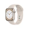 Apple Watch Series 8 GPS 45mm Aluminiumgehäuse Polarstern mit Polarstern Sportarmband - Regular