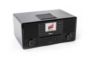 Block DAB+ Internetradio mit CD-Player AURORA Smartradio Hochglanz-schwarz