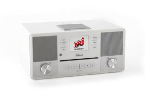 Block DAB+ Internetradio mit CD-Player AURORA Smartradio Hochglanz-weiß