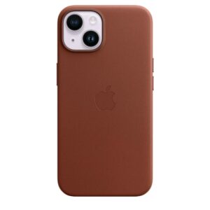 Apple iPhone 14 Leder Case mit MagSafe - Umbra Handyhülle