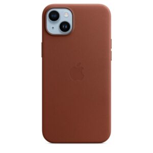 Apple iPhone 14 Plus Leder Case mit MagSafe - Umber Handyhülle