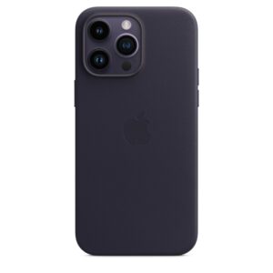 Apple iPhone 14 Pro Max Leder Case mit MagSafe - Tinte Handyhülle