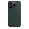 Apple iPhone 14 Pro Leder Case mit MagSafe - Waldgrün Handyhülle
