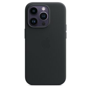 Apple iPhone 14 Pro Leder Case mit MagSafe - Mitternacht Handyhülle