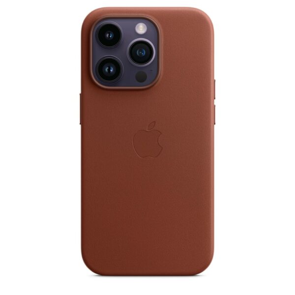 Apple iPhone 14 Pro Leder Case mit MagSafe - Umber Handyhülle